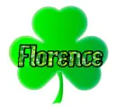 CLOVER WITH THE NAME FLORENCE
