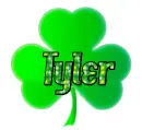 CLOVER WITH THE NAME TYLER