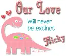 Our love will never be extinct Nicky