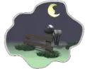 sheep jumping fence