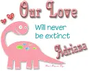 Our love will never be extinct Adriana