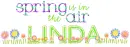 spring is in the air Linda