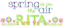spring is in the air Rita