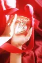 Hands holding heart