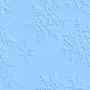 blue snow