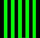 black and green