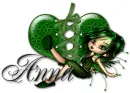 Green heart-Anna