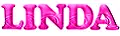 pink avatar for Linda