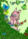 SAINT PATRICKS ADORABLE BUNNY RABBIT