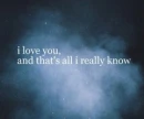 i love you