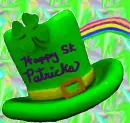 GLITTERY SAINT PATRICKS HAT