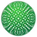 esfera verde