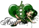 Green heart-Andrea