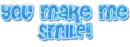 you make me smile