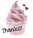 Thanks! Frozen Yogurt