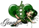 Green heart-Genalyn