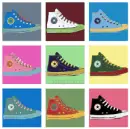 Rainbow Converse