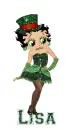 Betty Boop With The Name Lisa