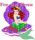 Mermaid smileing