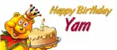 happy birthday Yam