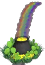 rainbow and pot of gold