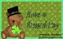 Irish Teddy Bear - Blessed Day