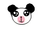 panda face