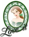 Princess Belle  in frame