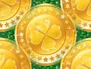 Lucky coins Background