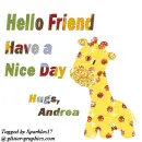 Giraffe Nice Day - Andrea