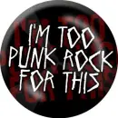 to punk rock for this