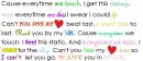 everytime we touch