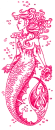 Pink mermaid