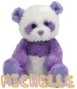 Purple Panda - Michelle