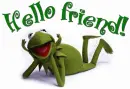 Kermit-Hello friend!