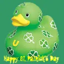 St. Patrick's Day Duck
