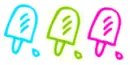 Popsicle Background