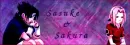 Sasuke and Sakura