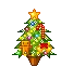 rainbow xmas tree