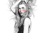Blushing Girl.