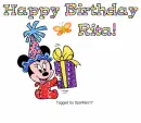 Happy Birthday  Rita