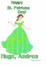 St.Patricks day Princess - Andrea