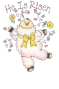 He Is Risen <Easter Lamb>