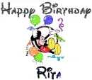 Rita - Happy Birthday - march - bir