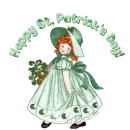 Happy St. Patricks Day <little girl>
