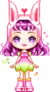 Kawaii Easter Girl