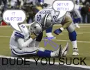 tony romo crying