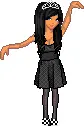 black haired doll