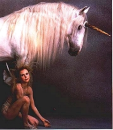 Unicorn and Oona from legend movie 