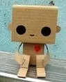 cute box person